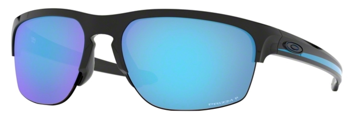 SLIVER EDGE OO 9413 Sunglasses Polished Black / prizm sapphire polar -  Eyewear Genius