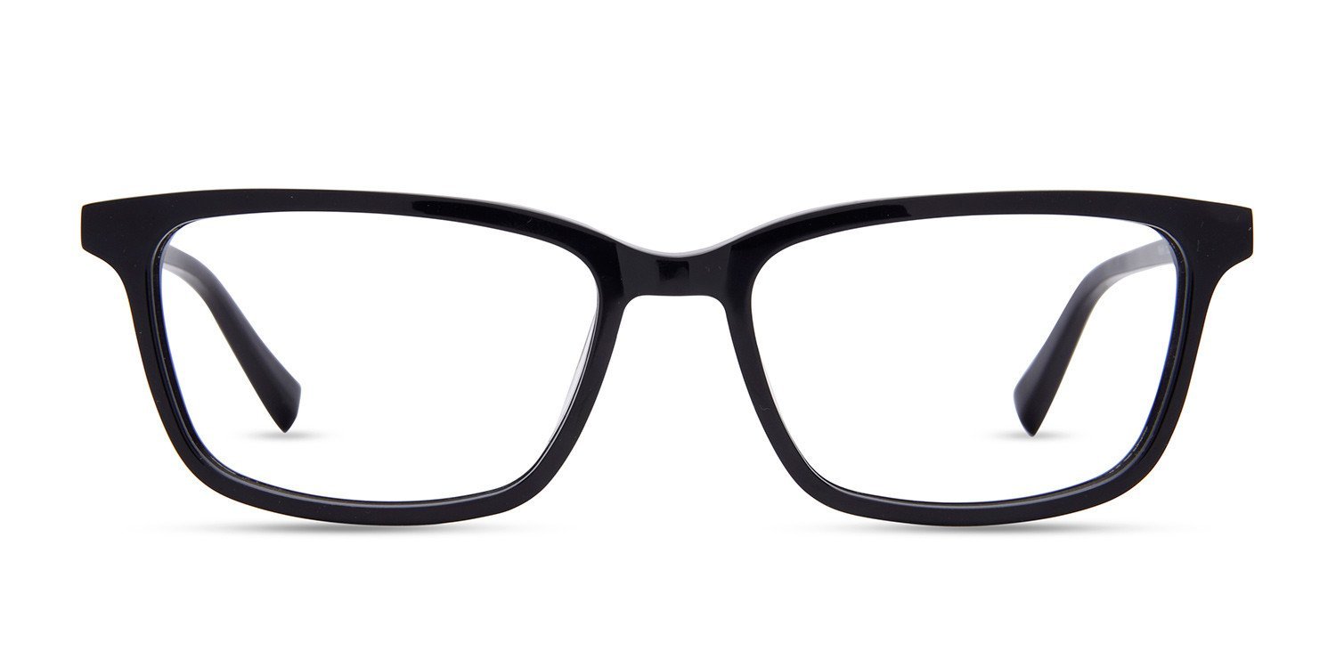 Wells Gloss Black Blue Light Glasses Size 53 17 145 Eyewear Genius