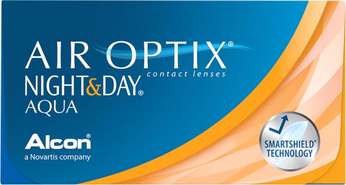 Air Optix Night and Day Aqua 6 Pack Contact Lenses