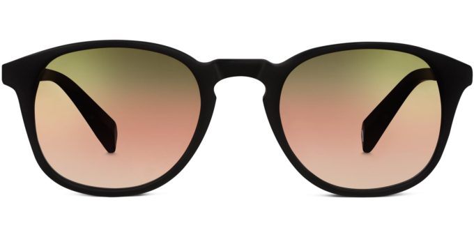 Downing Sunglasses in Jet Black Matte Non-Rx