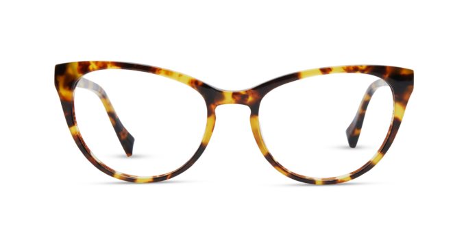 Gemma - Amber Tortoise Blue Light Glasses | Size