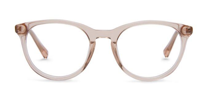 Lola - Champagne Blue Light Glasses | Size